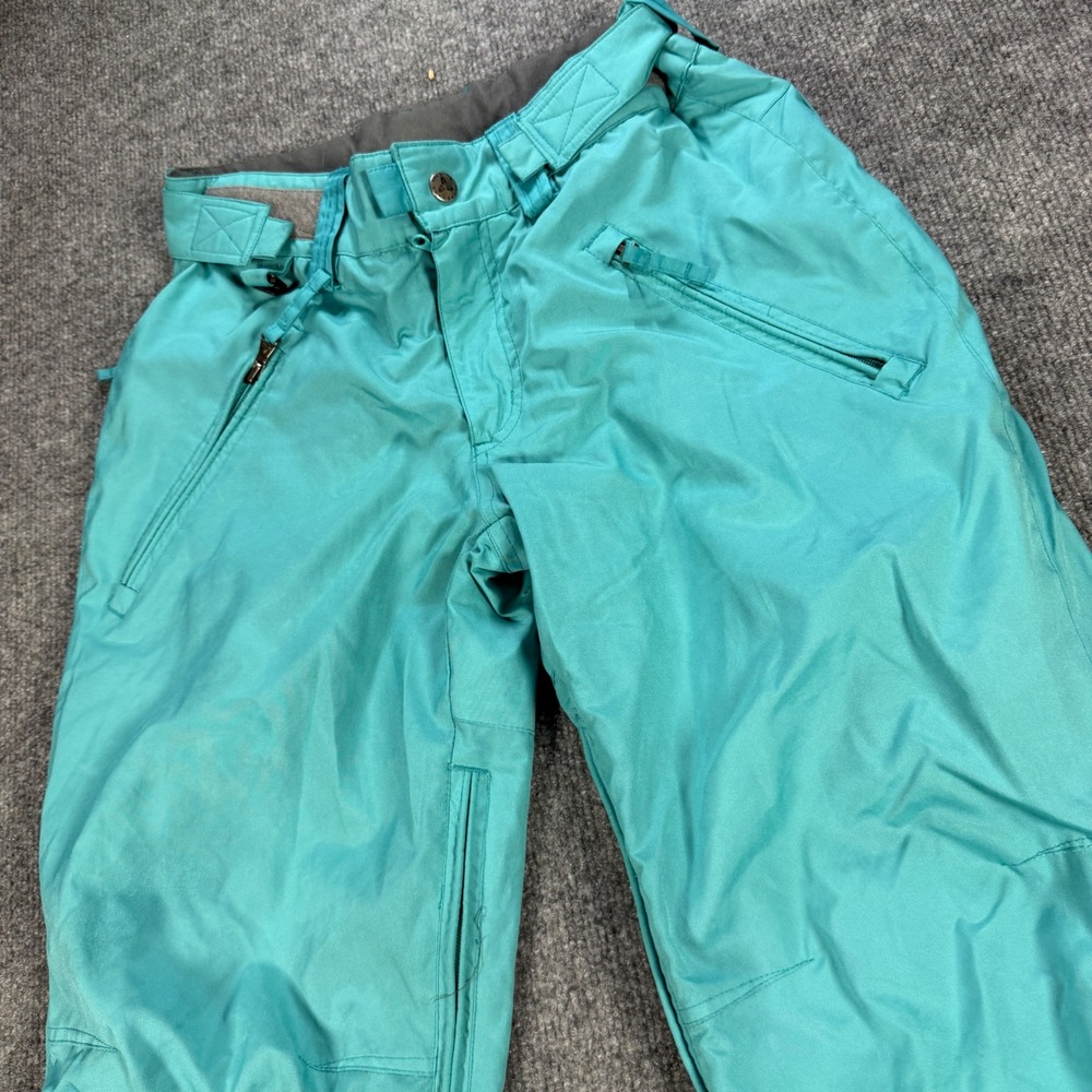 Gorpcore Turbine Siren Women XS Snow Pant Teal Ski Snowboard Insulated Vented